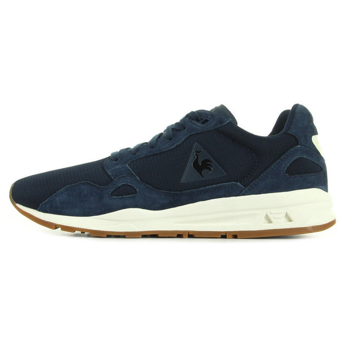 Le Coq Sportif Lcs R900 Nubuck Bleu Chaussures Homme